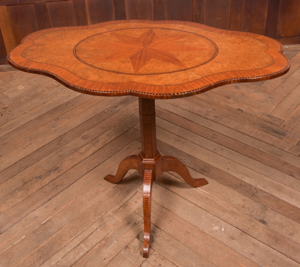 19th Century Walnut Snap Top Table View X