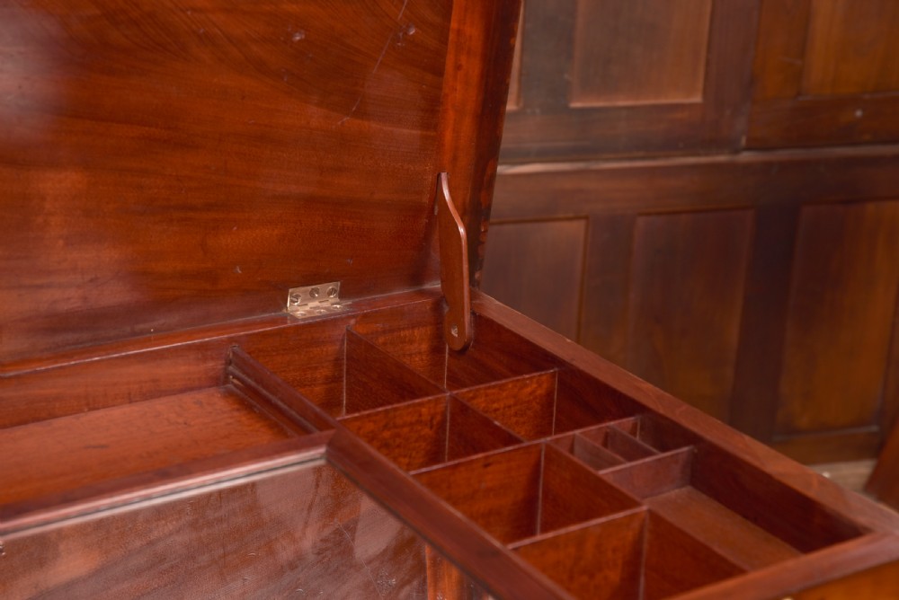Georgian Mahogany Knee Hole Desk View XIII
