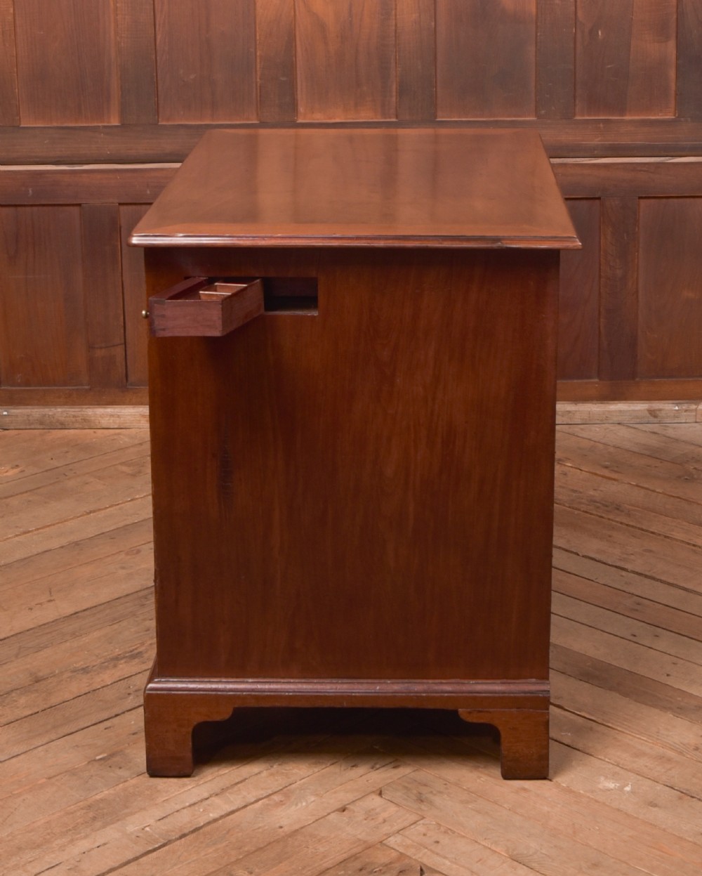 Georgian Mahogany Knee Hole Desk View XVI