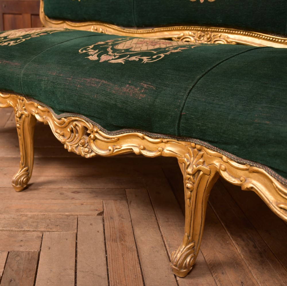 Gilt Sofa View V