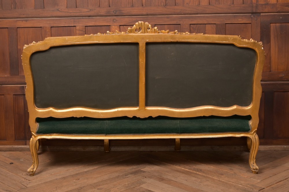 Gilt Sofa View XII