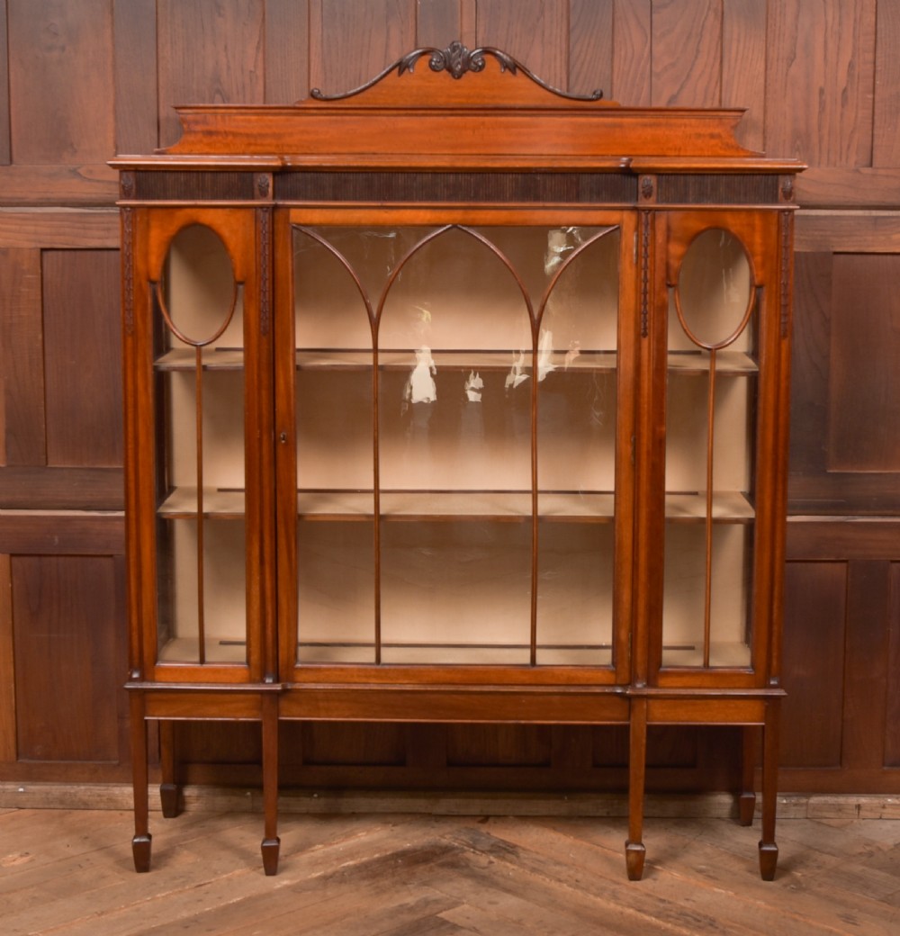 Edwardian Mahogany Display Cabinet View II