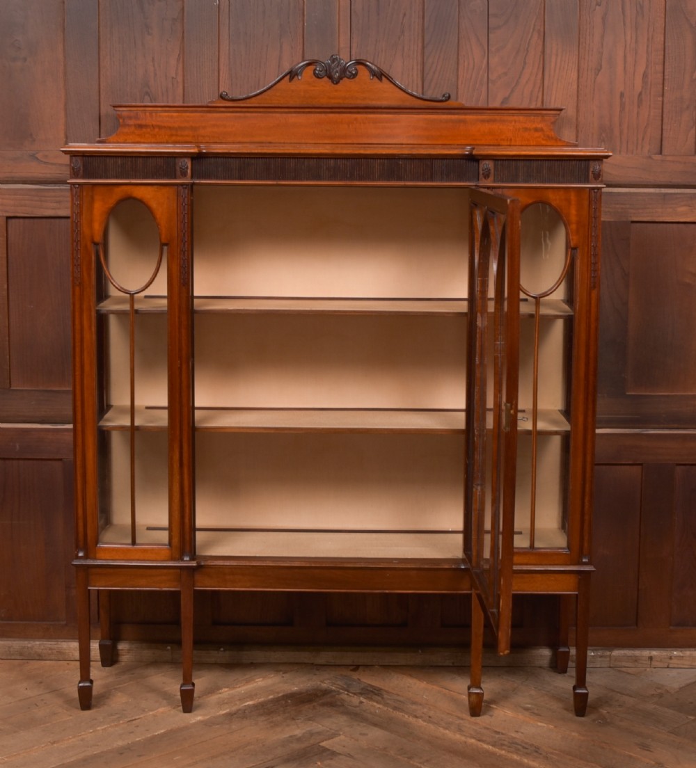 Edwardian Mahogany Display Cabinet View III