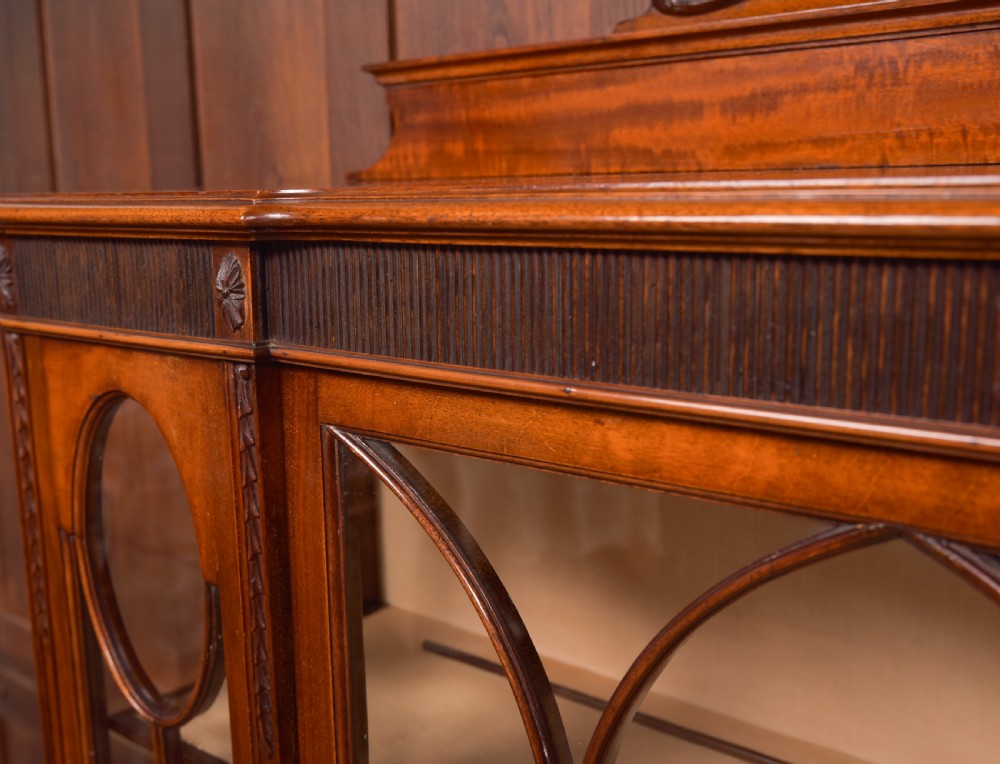 Edwardian Mahogany Display Cabinet View VI