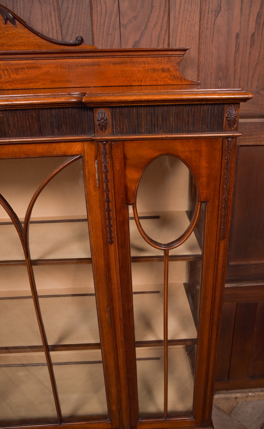 Edwardian Mahogany Display Cabinet View VIII