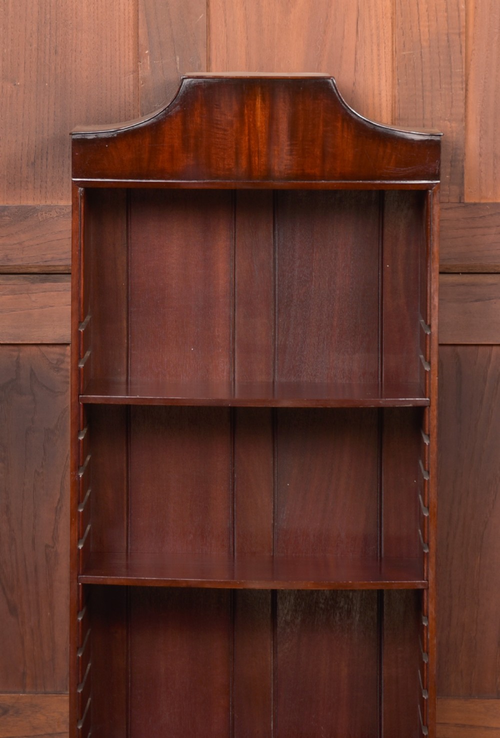 Pioneer Store Mahogany Slim Open Bookcase View VII