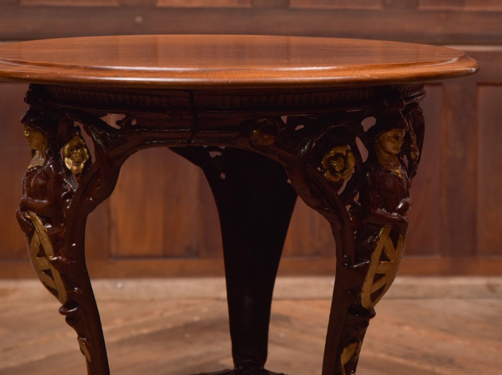  Gaskell Chambers Cast Iron Pub Table  View V