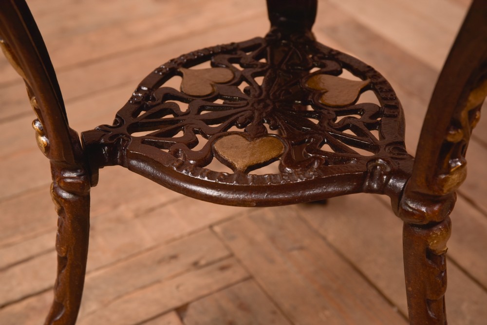  Gaskell Chambers Cast Iron Pub Table  View VII