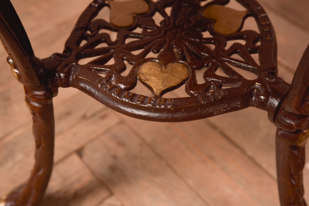  Gaskell Chambers Cast Iron Pub Table  View IX