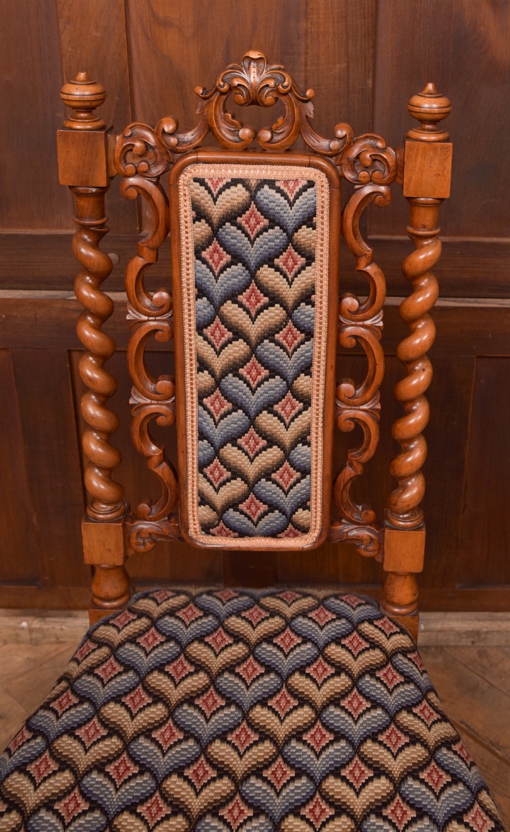 Victorian Walnut Occasional Chair View V
