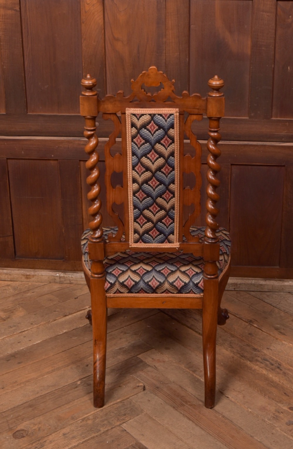 Victorian Walnut Occasional Chair View VIII