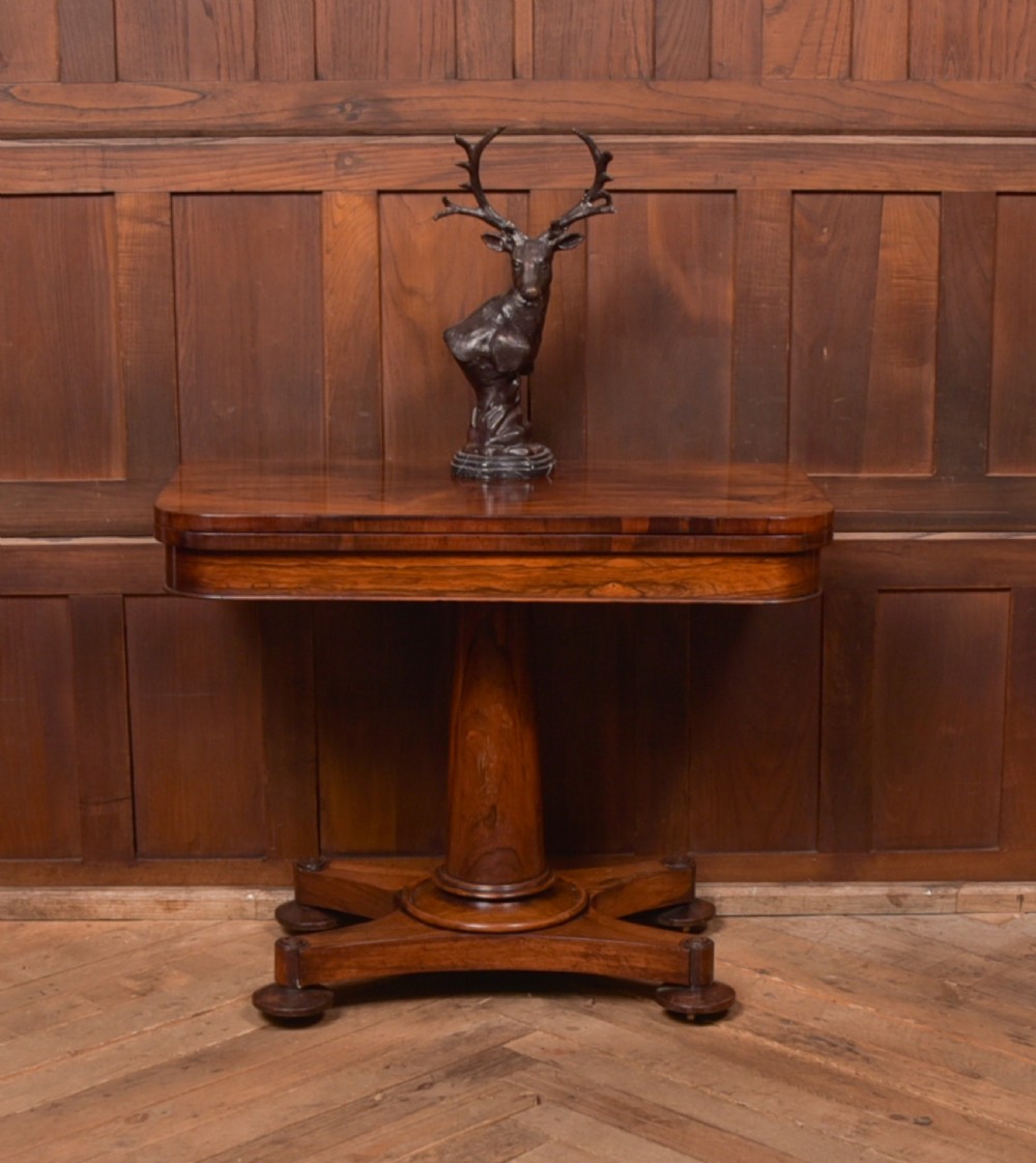 Victorian Rosewood Card / Games Table