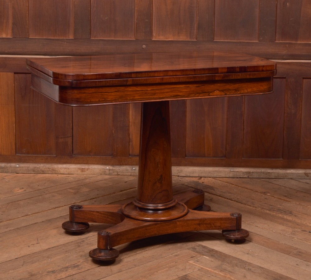 Victorian Rosewood Card / Games Table View II
