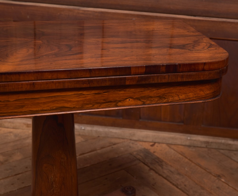 Victorian Rosewood Card / Games Table View V