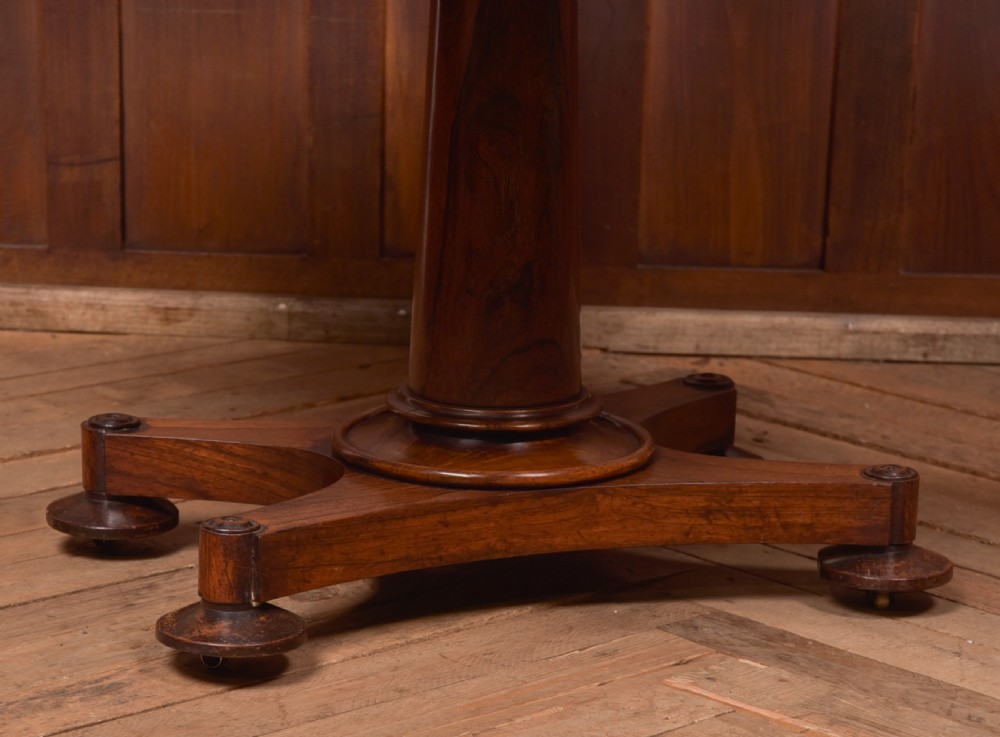 Victorian Rosewood Card / Games Table View XII