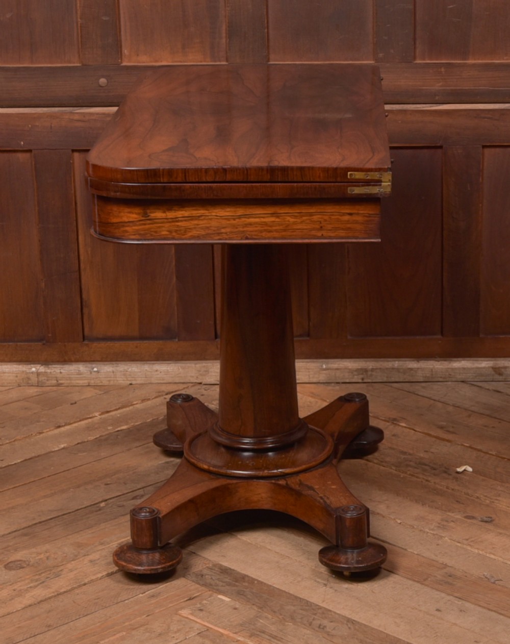 Victorian Rosewood Card / Games Table View XIX