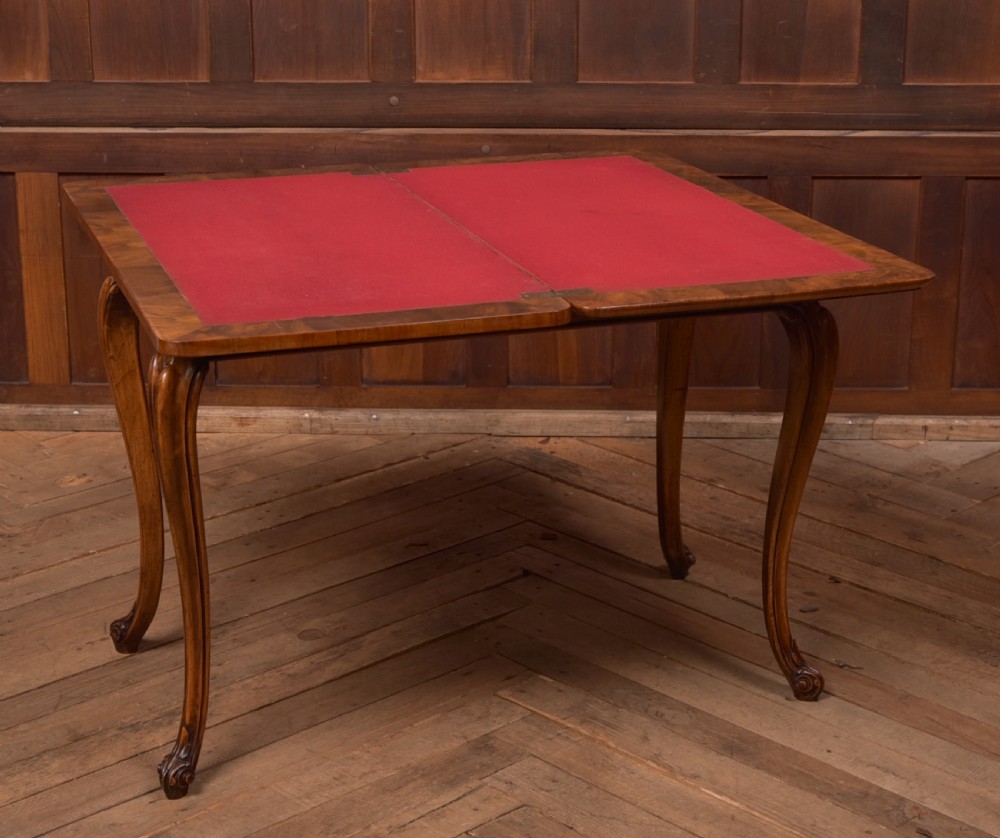 Victorian Walnut Card/ Games table View VIII