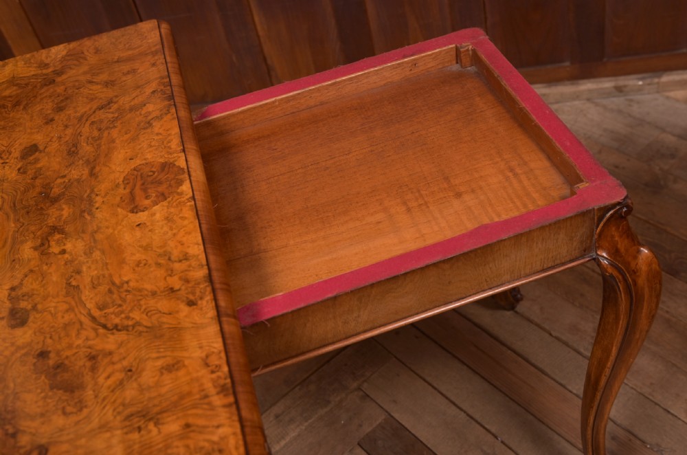 Victorian Walnut Card/ Games table View X