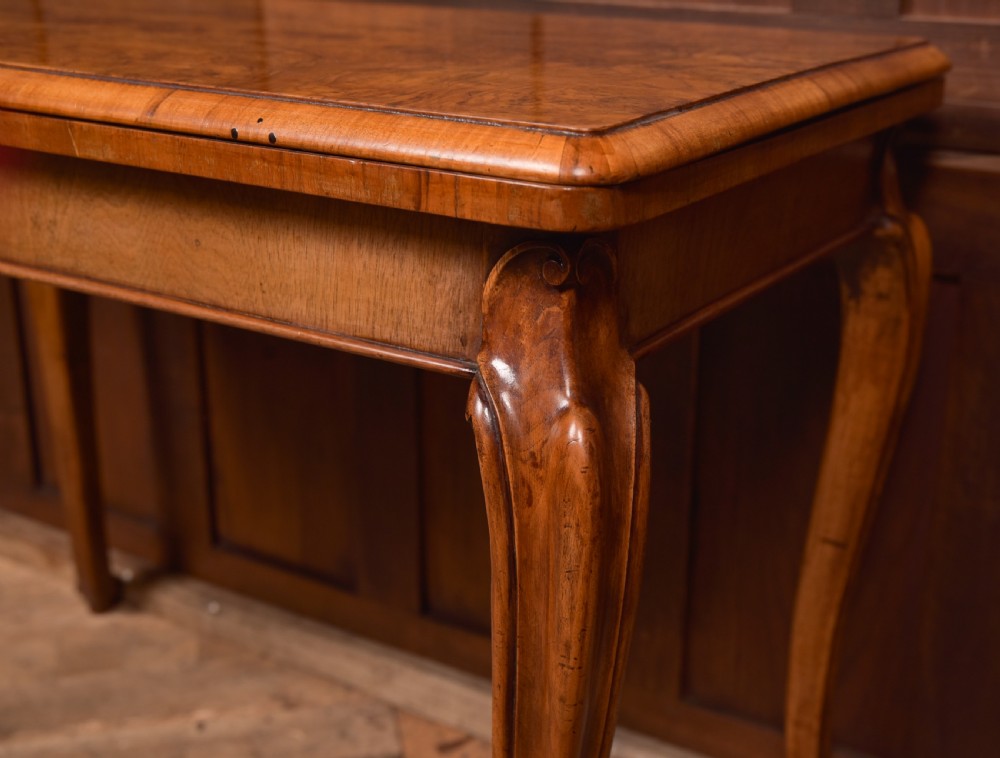 Victorian Walnut Card/ Games table View XIII