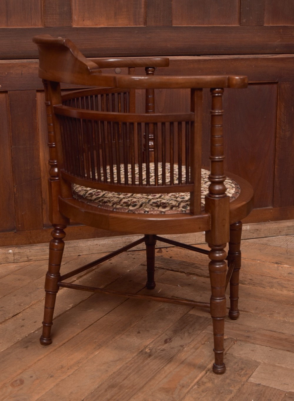 Edwardian Mahogany Corner Chair View VI
