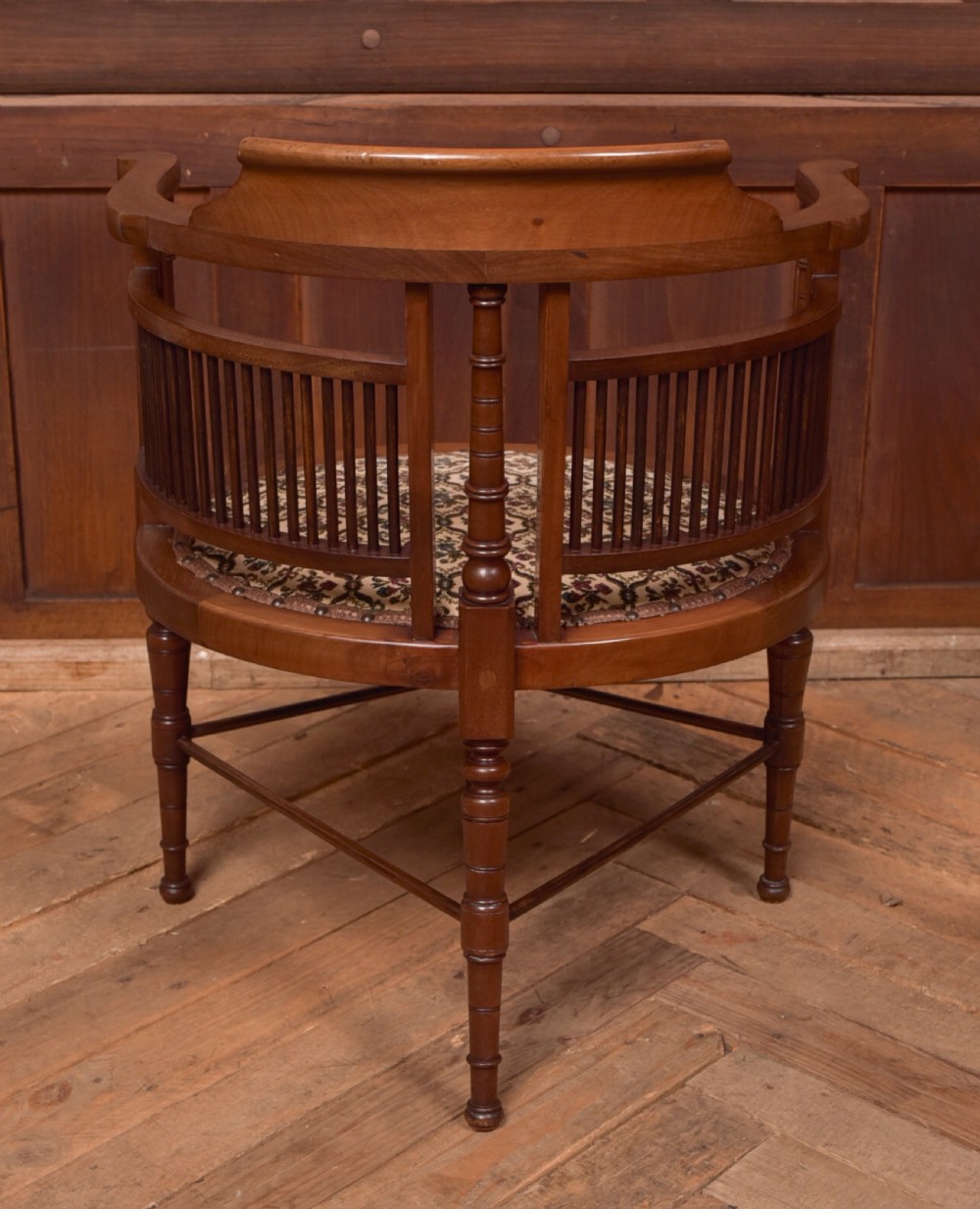 Edwardian Mahogany Corner Chair View VII