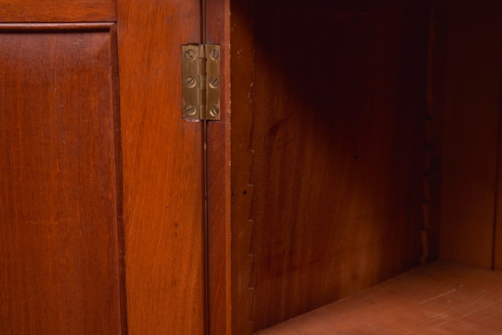 Victorian Mahogany Breakfront Bookcase View VII