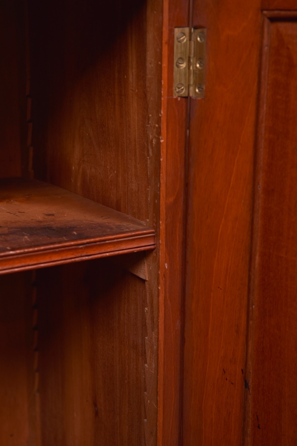 Victorian Mahogany Breakfront Bookcase View VIII