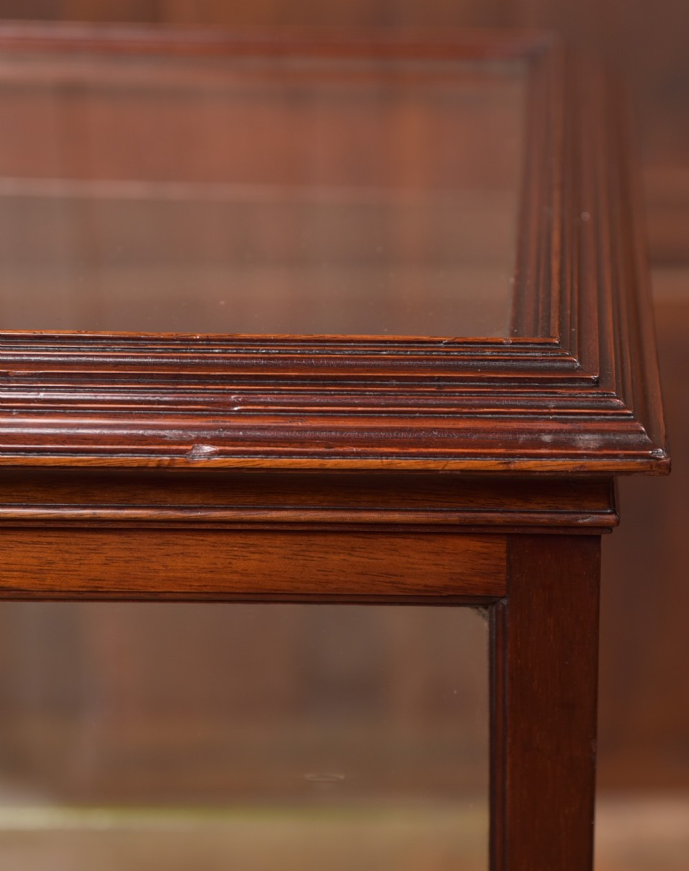 Edwardian Mahogany Bijouterie / Display Cabinet View VII