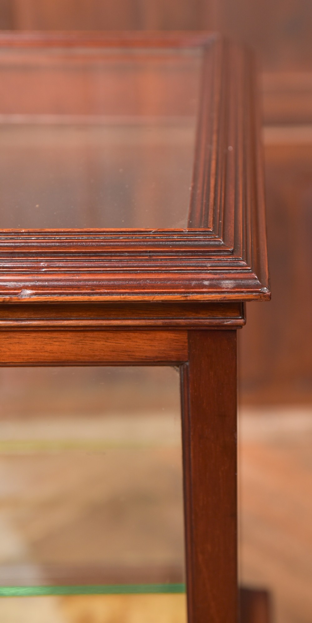Edwardian Mahogany Bijouterie / Display Cabinet View VIII