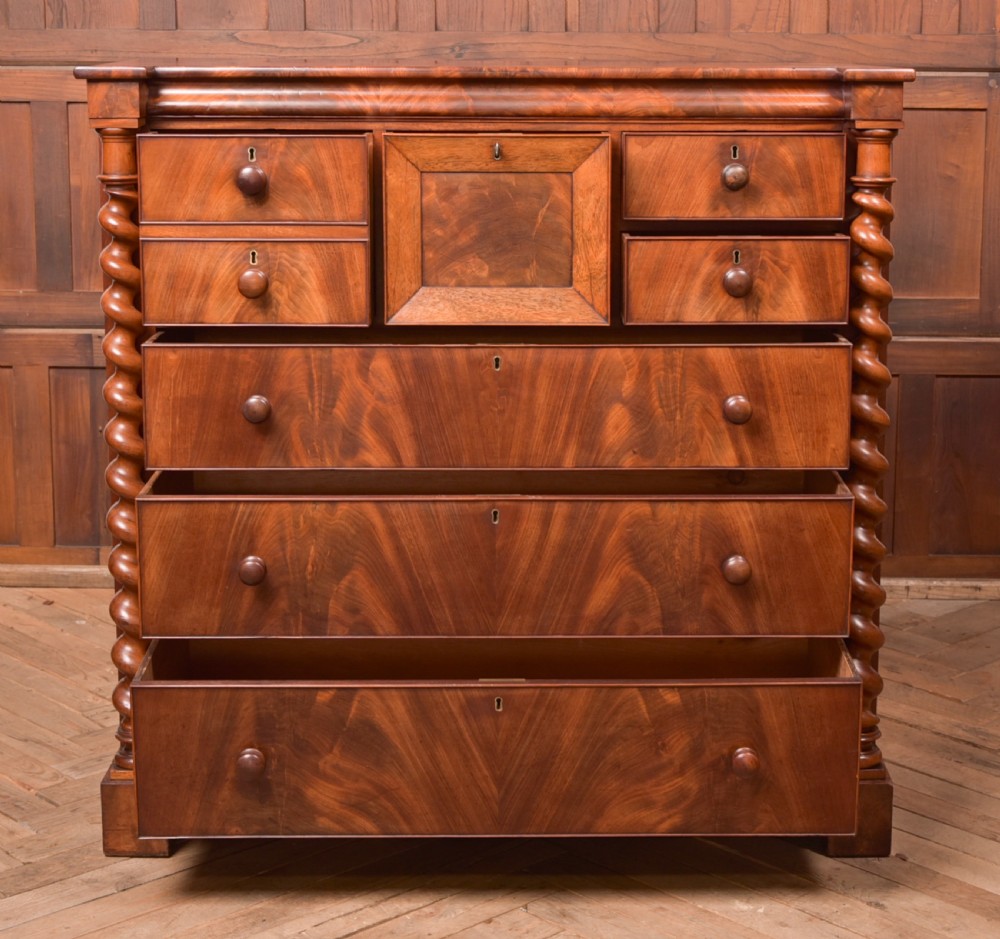 Victorian Mahogany Chest of Drawers View IV