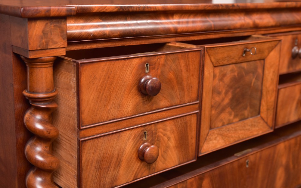 Victorian Mahogany Chest of Drawers View XI