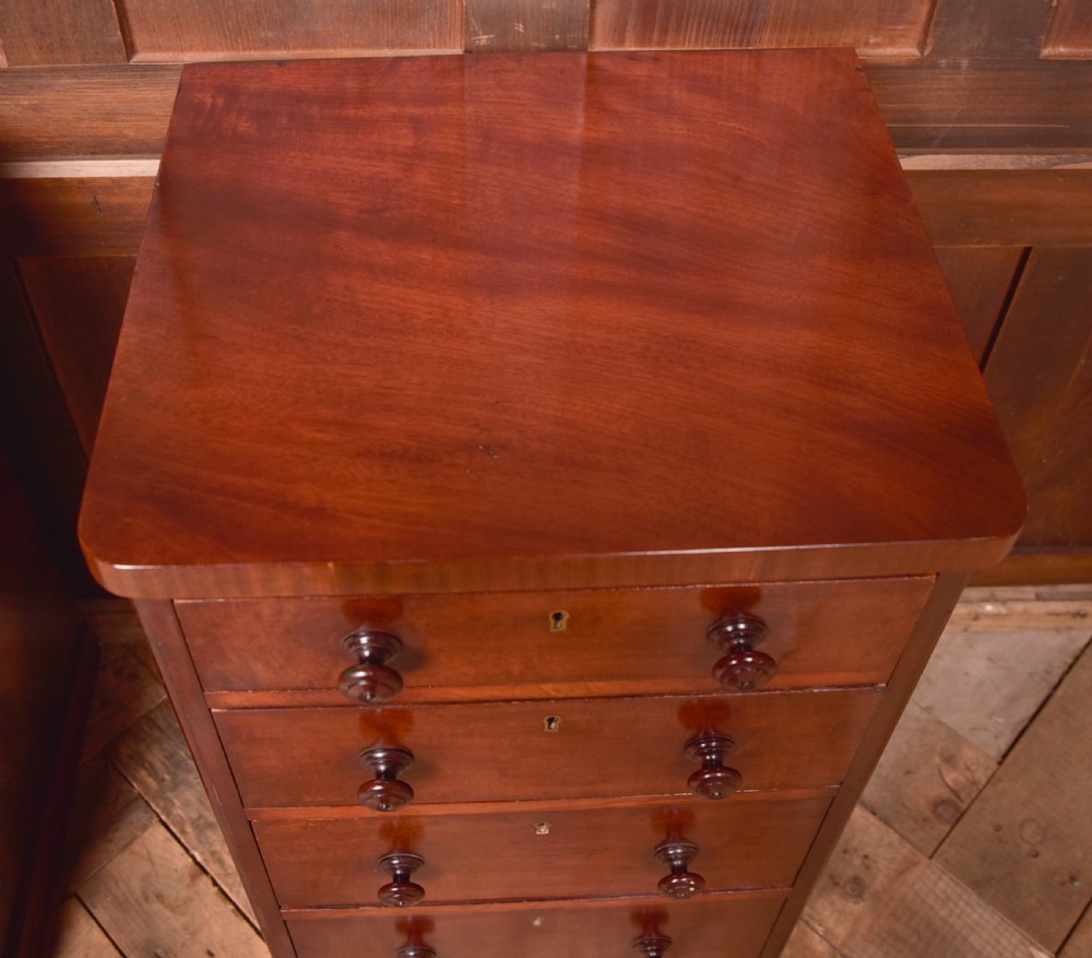 Victorian Mahogany Bedside Drawers View VIII