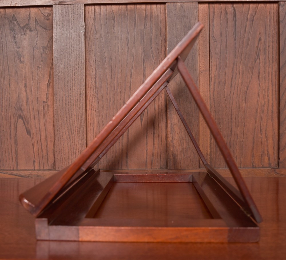 Edwardian Mahogany Book Stand