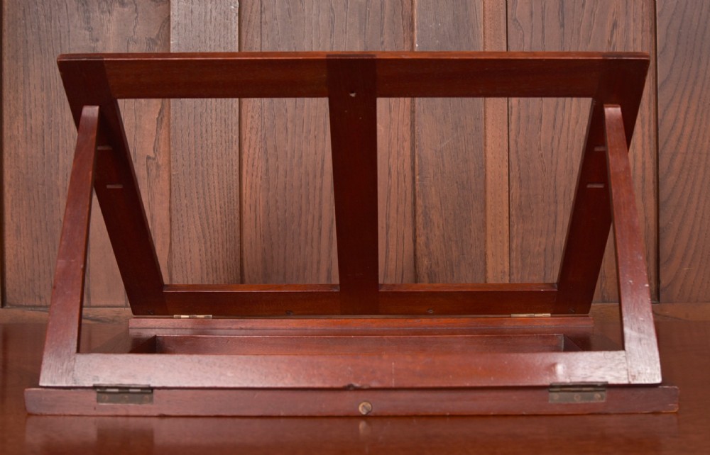 Edwardian Mahogany Book Stand View II