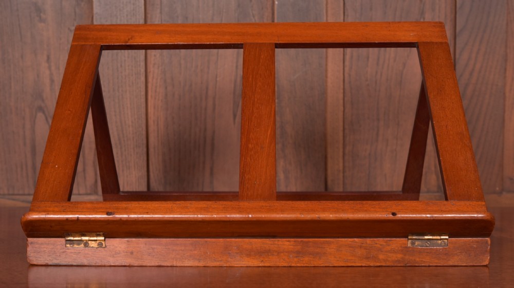 Edwardian Mahogany Book Stand View III