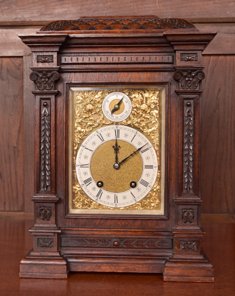 LENZKIRCH Ting - Tang Bracket Clock View V