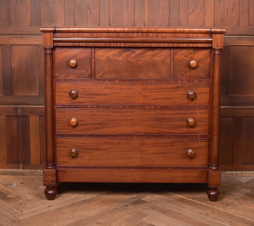 Victorian Scottish Column Chest