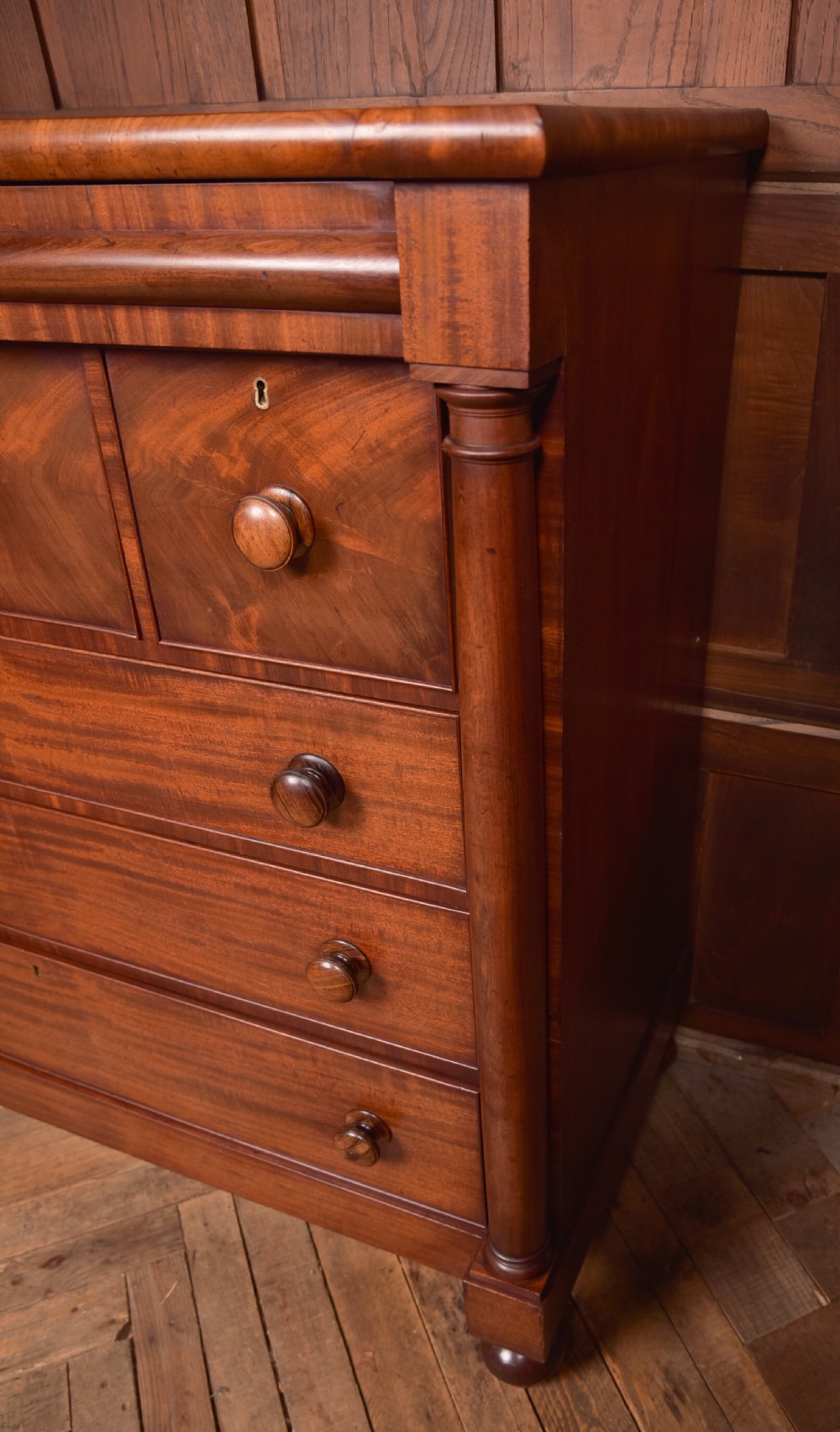 Victorian Scottish Column Chest View III