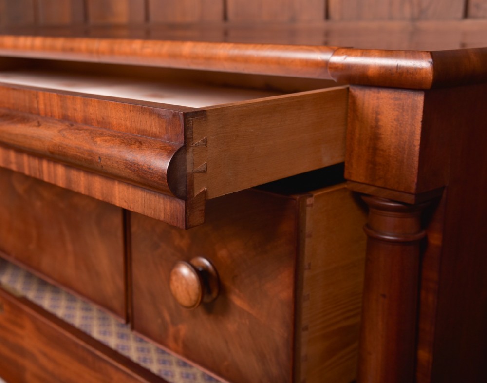 Victorian Scottish Column Chest View V