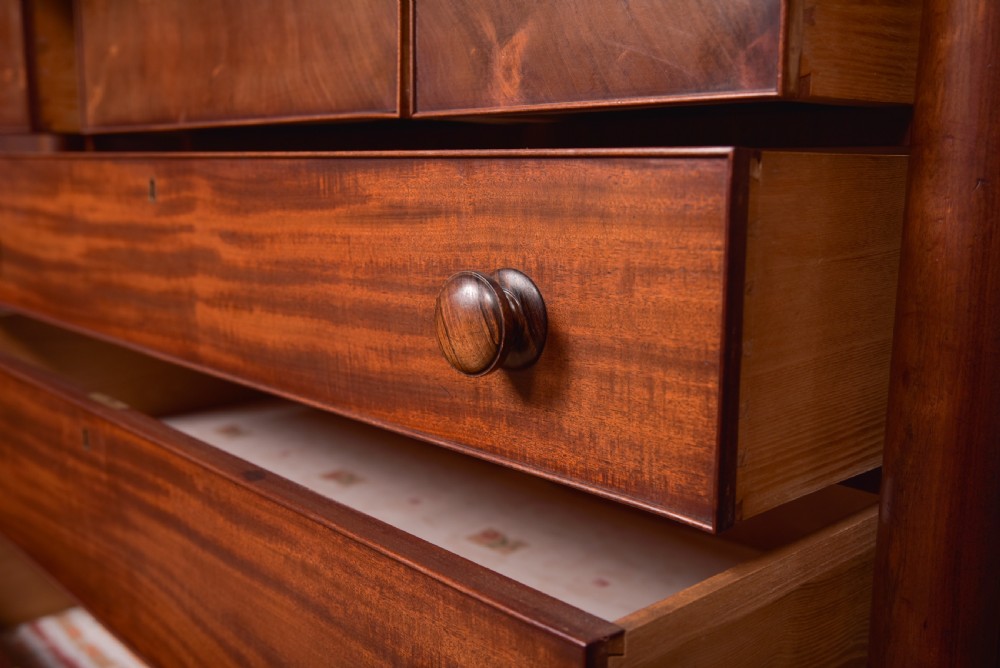 Victorian Scottish Column Chest View VI