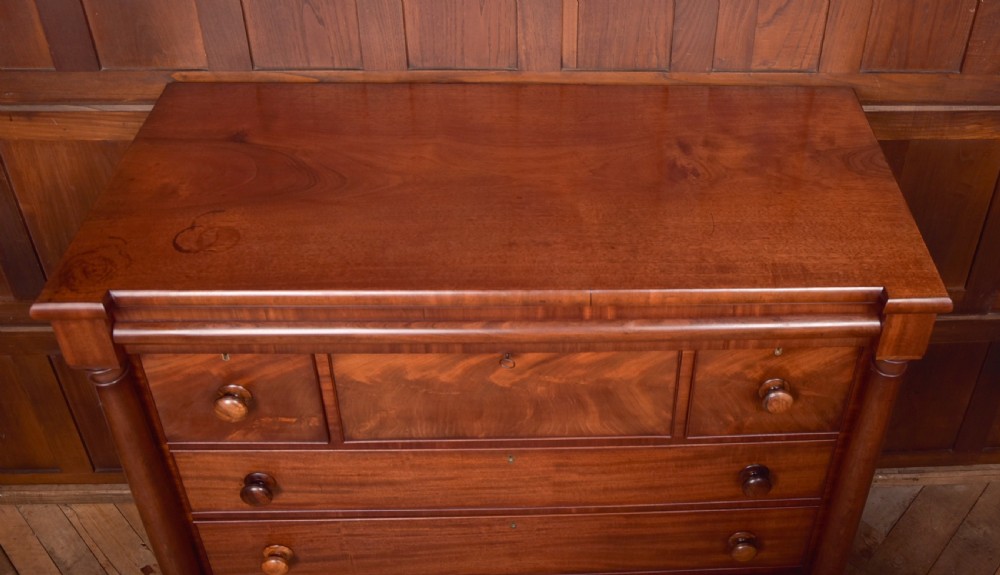 Victorian Scottish Column Chest View VIII