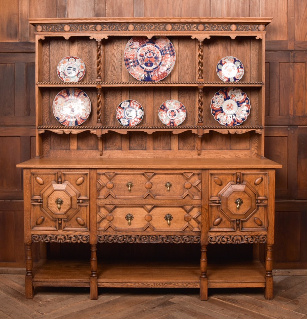 Edwardian Oak Dresser View II