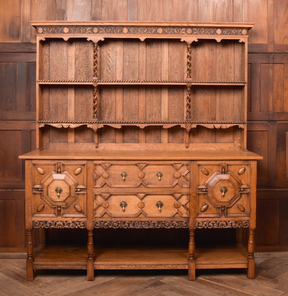 Edwardian Oak Dresser View III
