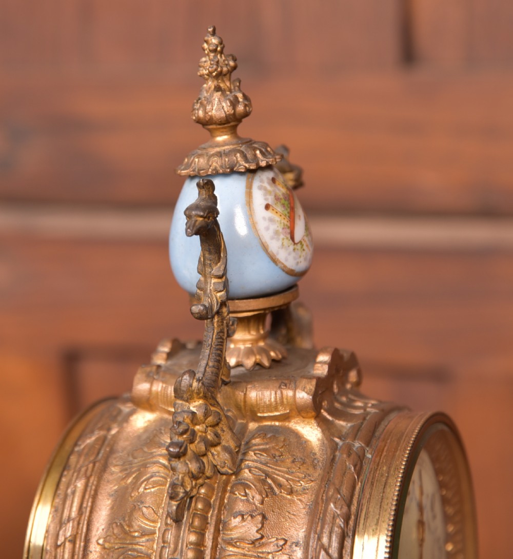 Victorian Garniture Clock Set View IV
