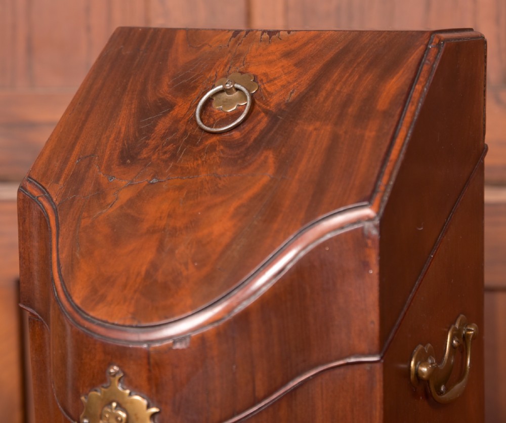 Georgian Mahogany Knife Box View II