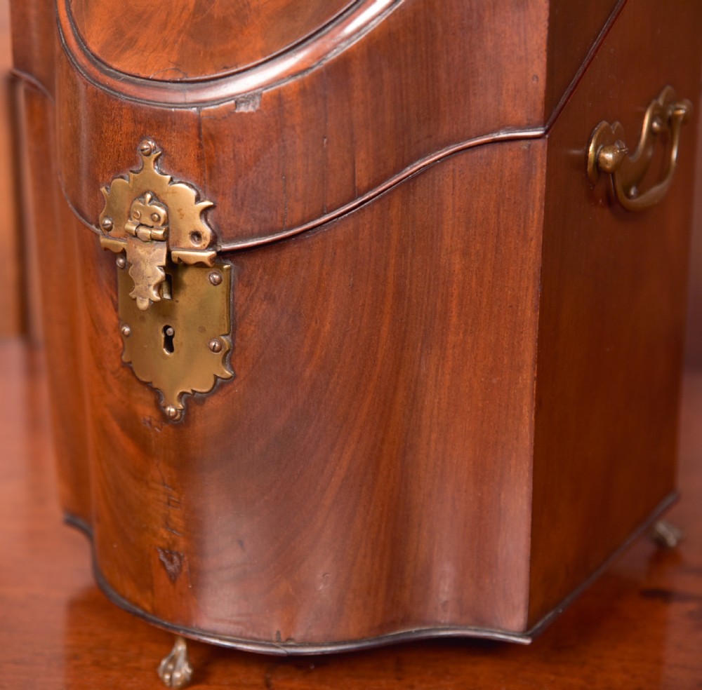 Georgian Mahogany Knife Box View IV