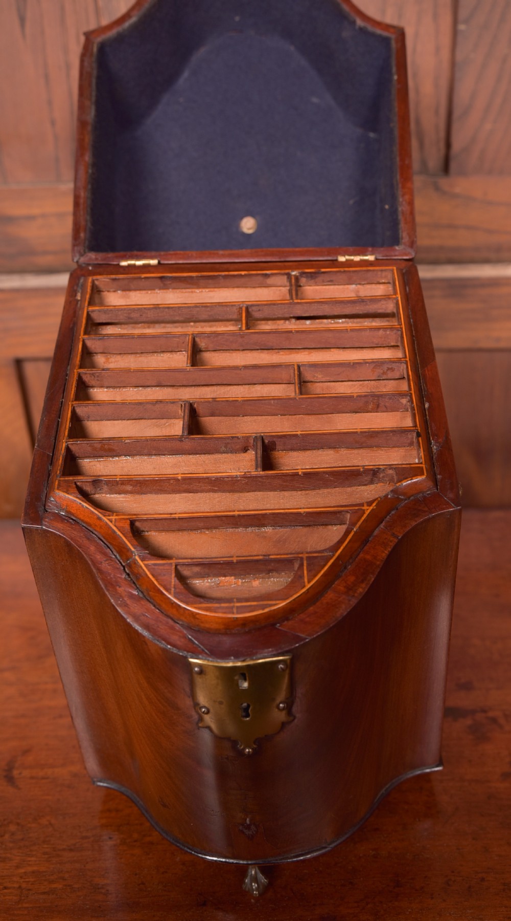 Georgian Mahogany Knife Box View VI