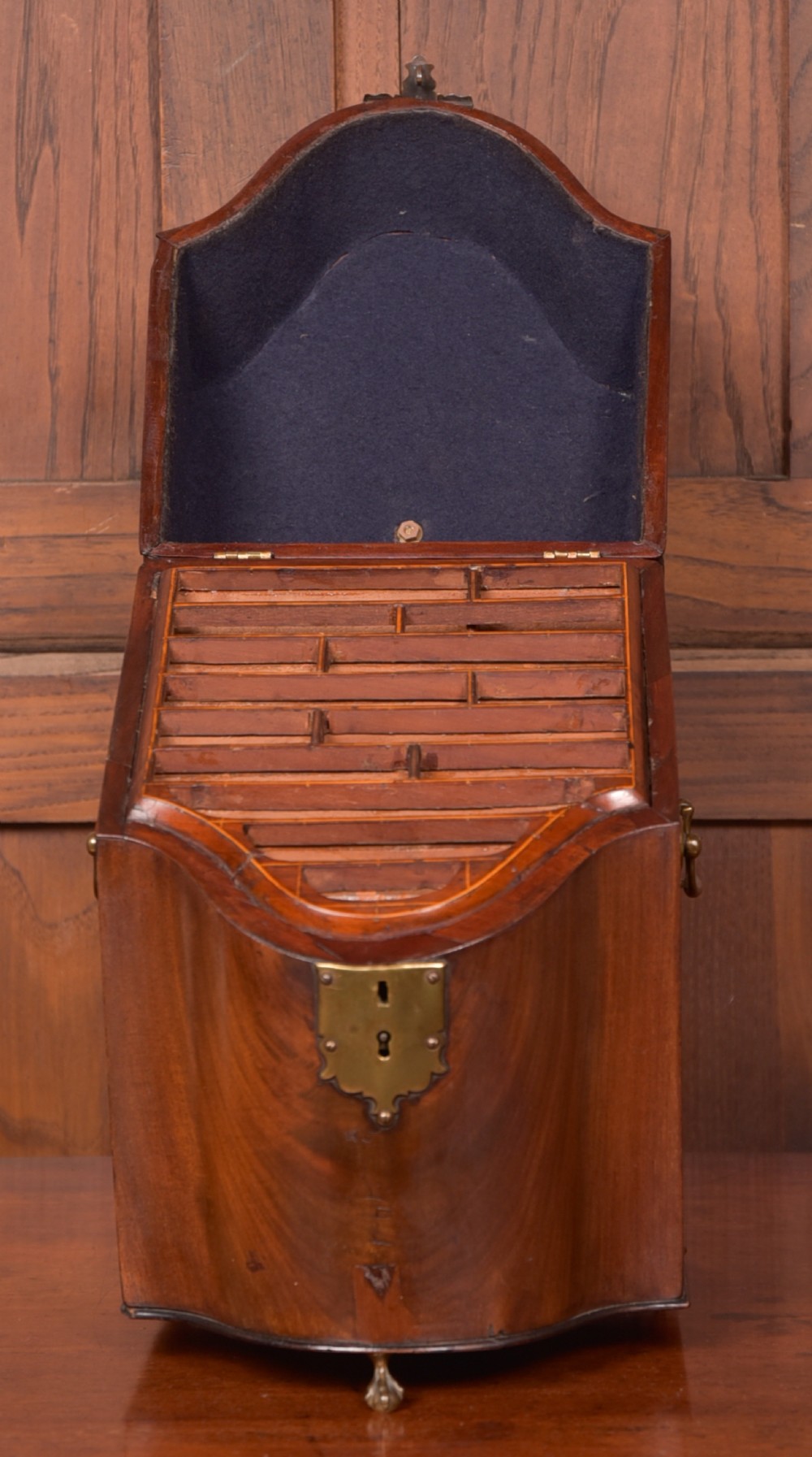 Georgian Mahogany Knife Box View VIII