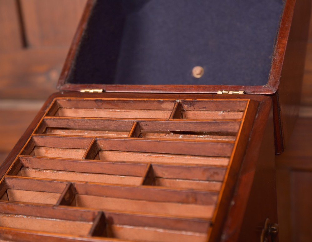 Georgian Mahogany Knife Box View X
