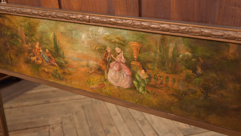 Hand Painted 19th Century Mirror View III